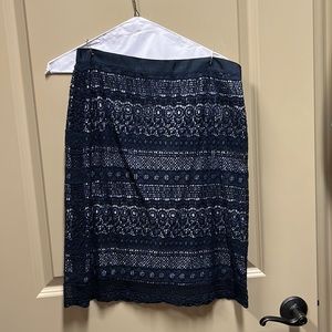 Blue skirt size 4 brooks brothers